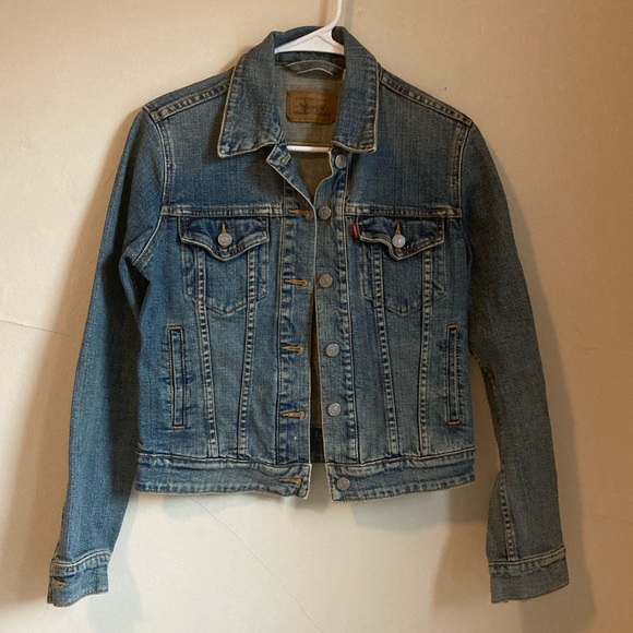 Levi’s Denim Jean Jacket Small - Picture 2 of 8